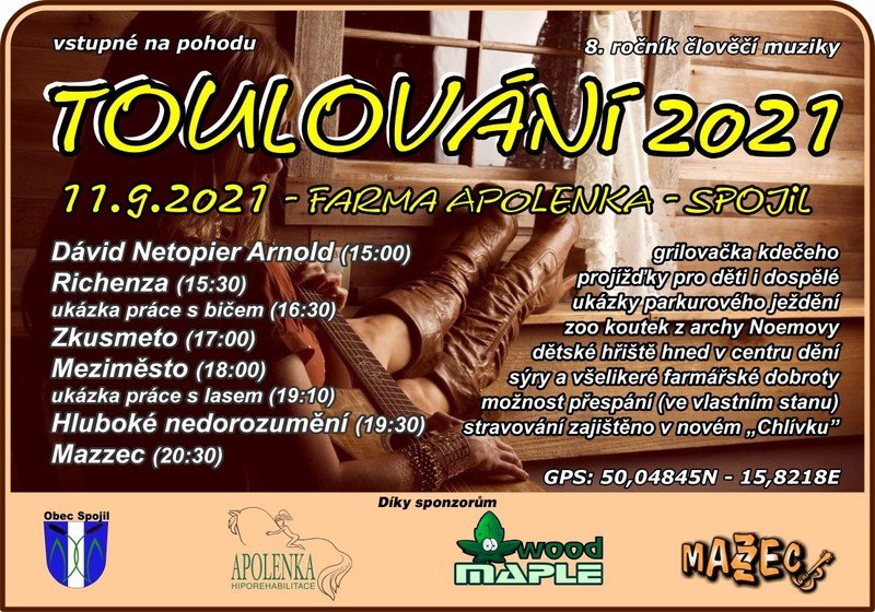 Toulování 2021