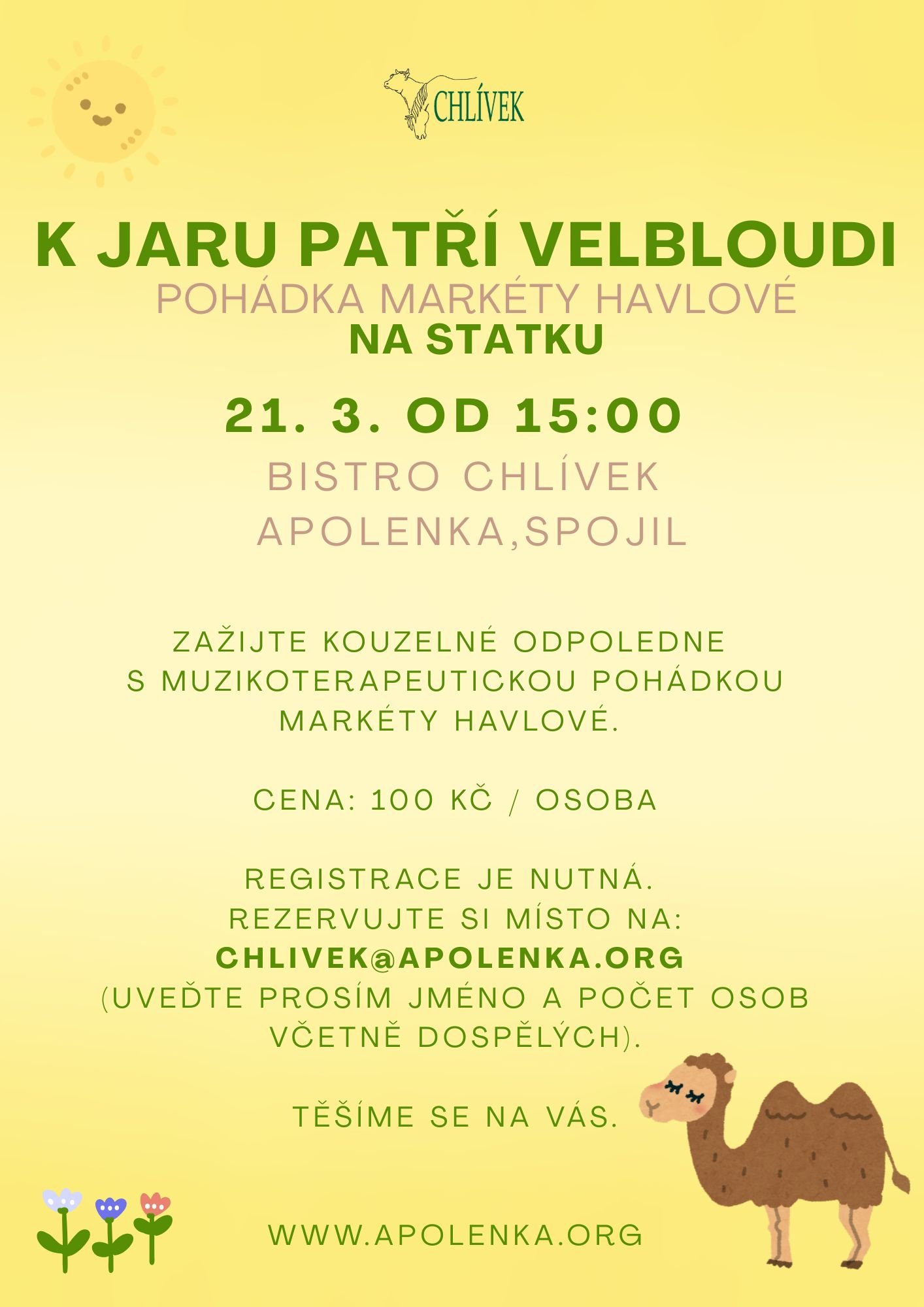 K jaru patří velbloudi